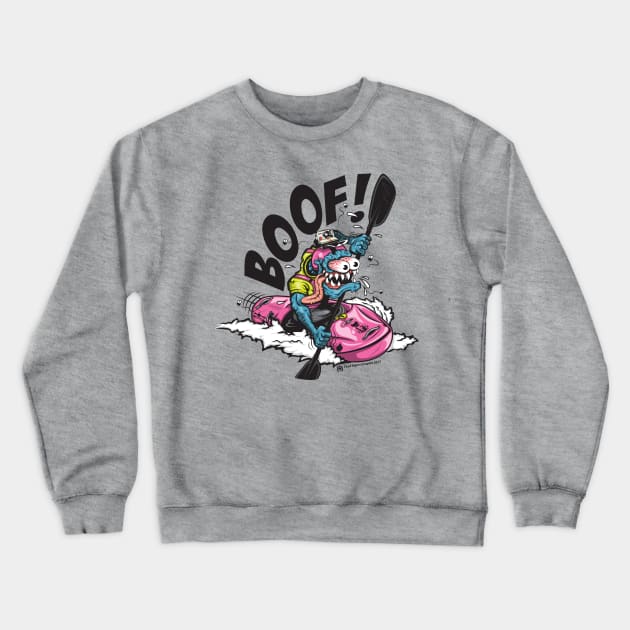 BOOF! Crewneck Sweatshirt by OutdoorMayhem